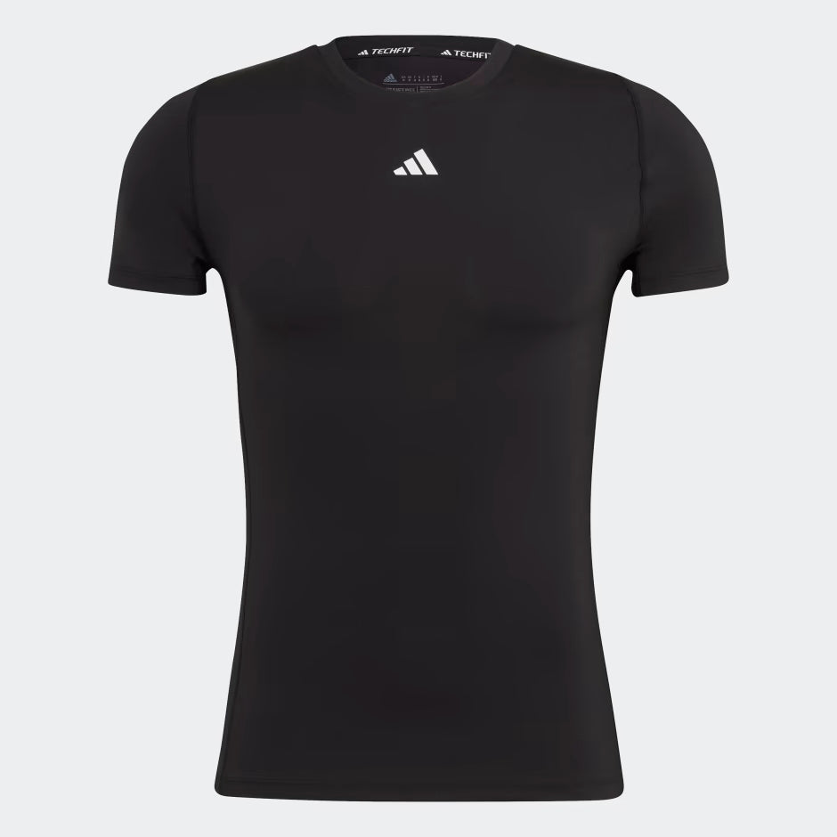 CAMISETA DE ENTRENAMIENTO ADIDAS TECHFIT NEGRO - HK2337
