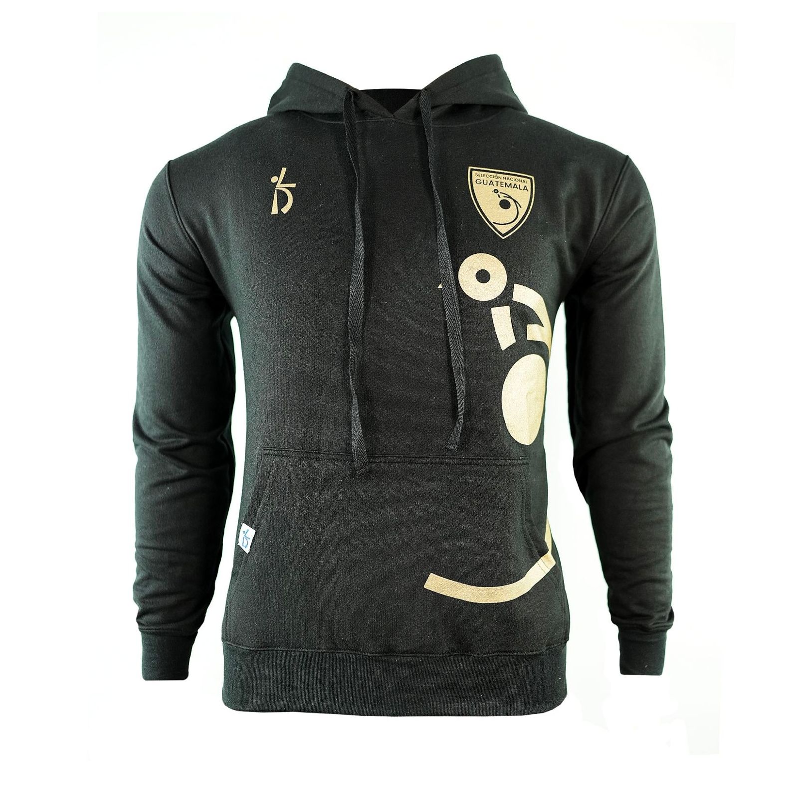 HOODIE LD GUATEMALA NEGRO ADULTO - LD0105