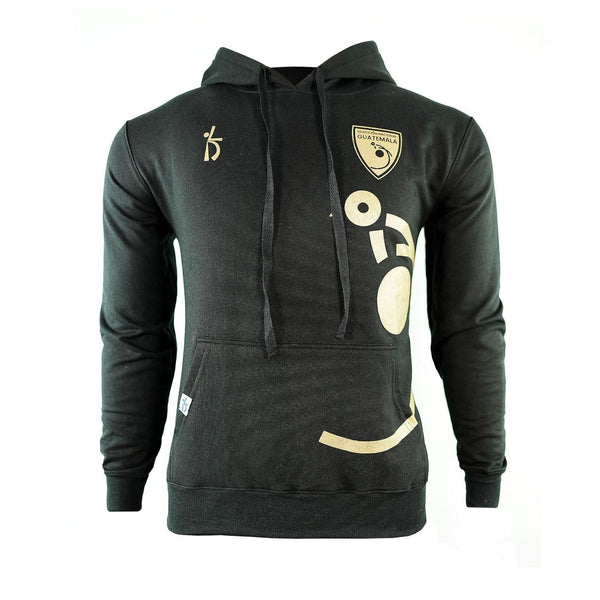 HOODIE LD GUATEMALA NEGRO ADULTO - LD0105