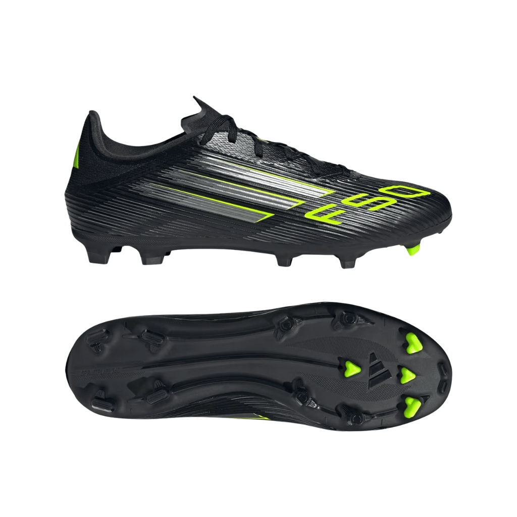 ADIDAS F50 LEAGUE FG 'ELECTRIC STEALTH' - JI0007