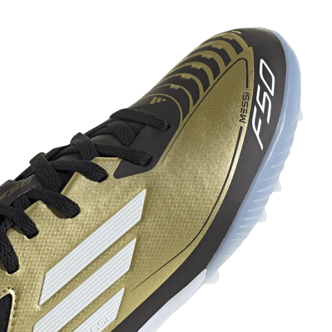 ADIDAS INFANTIL F50 LEAGUE TF MESSI 'TRIUNFO DORADO' - IG9277