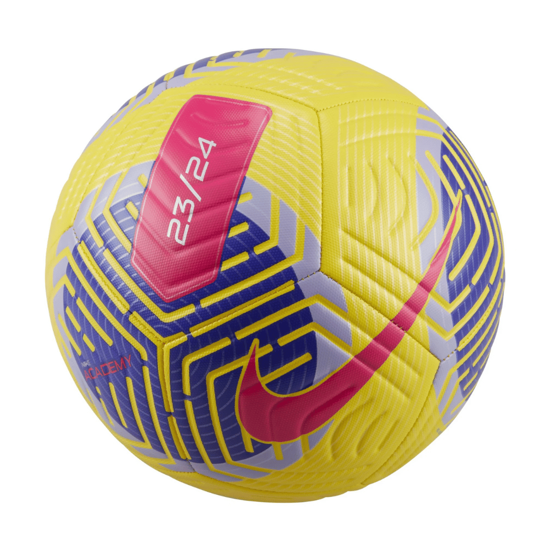 BALON NIKE ACADEMY YELLOW/PURPLE - FB2894710