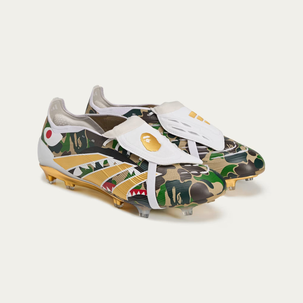 Guayos BAPE x adidas Predator Elite FG+ Edición Limitada