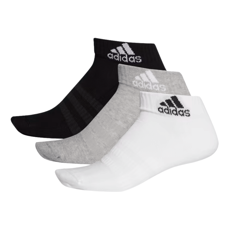 CALCETINES ADIDAS CORTOS 3 PACK 'WHITE / BLACK / GRAY' - DZ9364