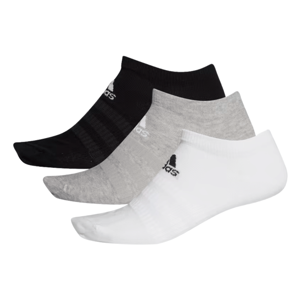 CALCETINES ADIDAS LOW 3 PACK 'WHITE / BLACK / GRAY' - DZ9400