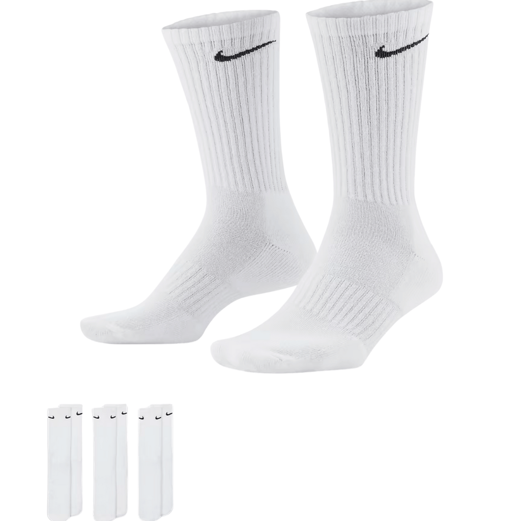 CALCETINES NIKE EVERYDAY CUSH CREW 3 PACK 'BLANCO' - SX7664100