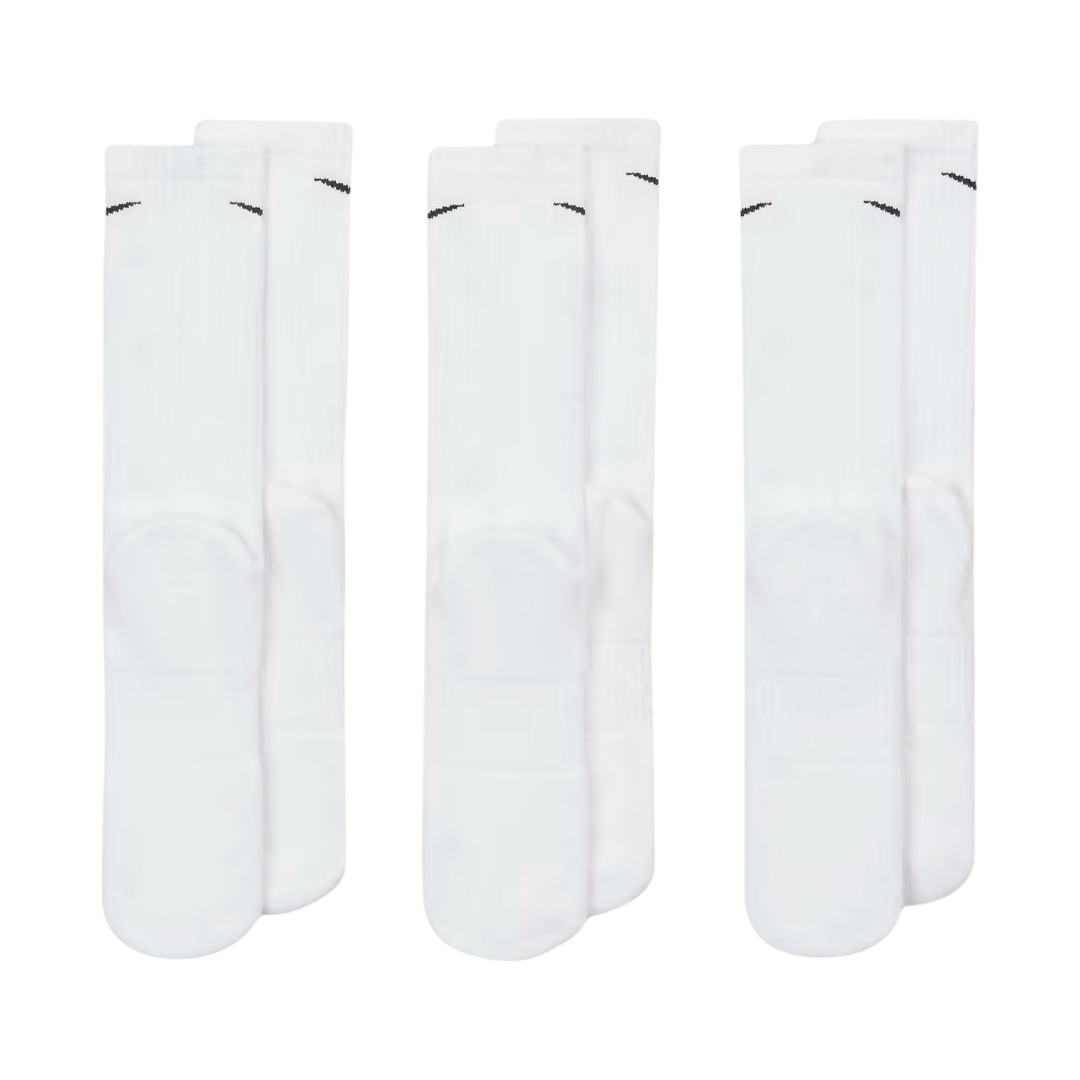 CALCETINES NIKE EVERYDAY CUSH CREW 3 PACK 'BLANCO' - SX7664100