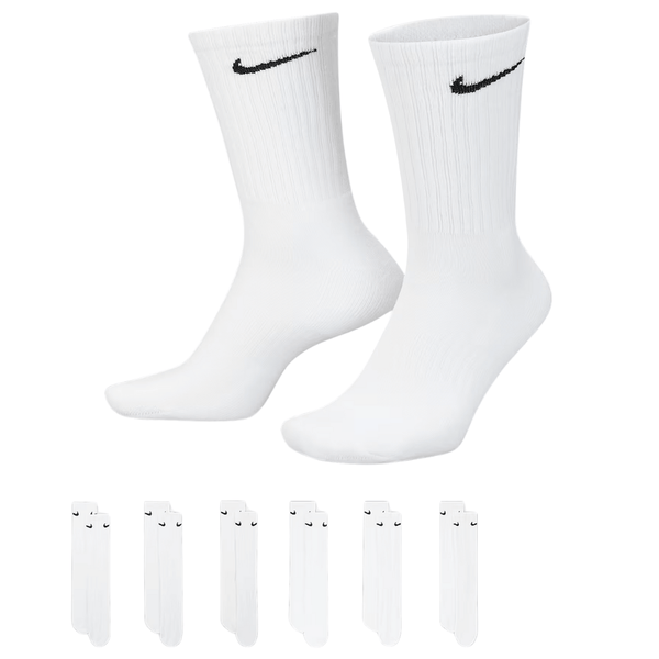 CALCETINES NIKE EVERYDAY CUSH CREW 6 PACK 'BLANCO' - SX7666100