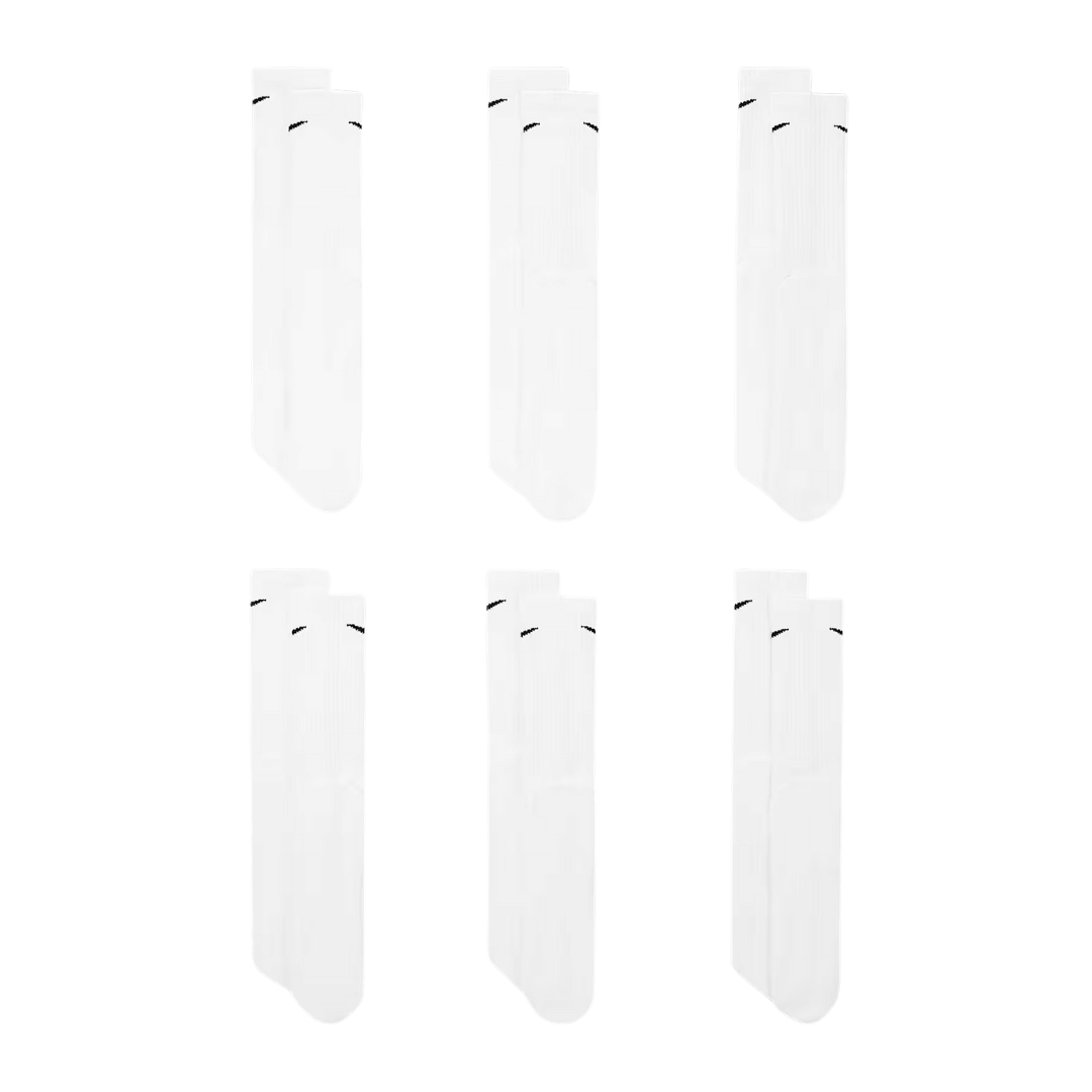 CALCETINES NIKE EVERYDAY CUSH CREW 6 PACK 'BLANCO' - SX7666100