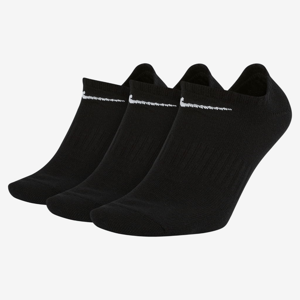 CALCETINES NIKE EVERYDAY LIGHTWEIGHT NO-SHOW 3 PACK 'NEGRO' - SX7678010