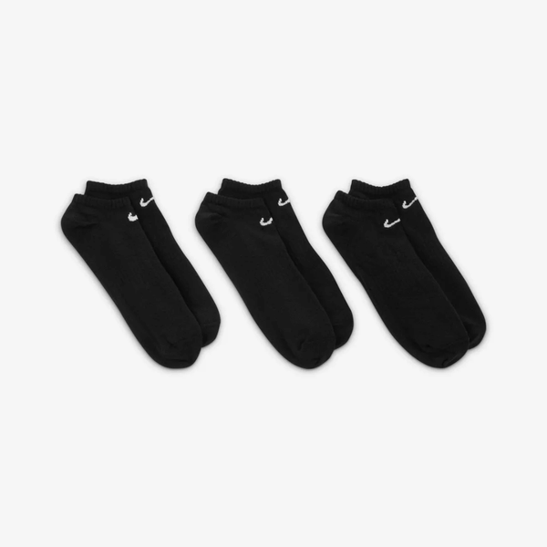 CALCETINES NIKE EVERYDAY LIGHTWEIGHT NO-SHOW 3 PACK 'NEGRO' - SX7678010