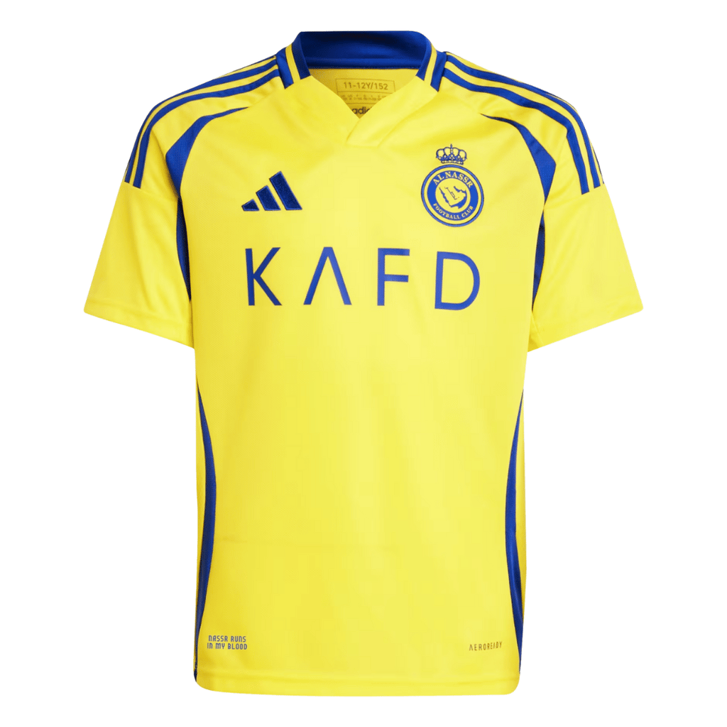 CAMISETA INFANTIL ADIDAS AL NASSR LOCAL 24/25 'RONALDO'