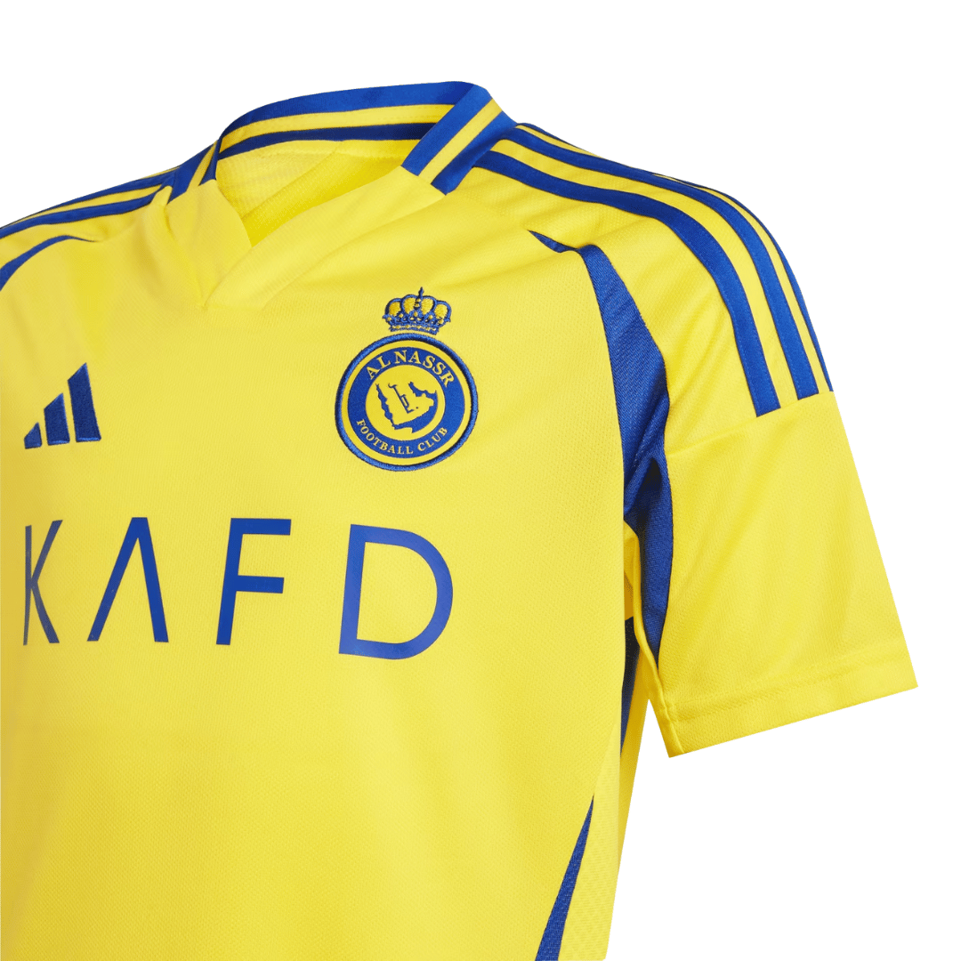 CAMISETA INFANTIL ADIDAS AL NASSR LOCAL 24/25 'RONALDO'