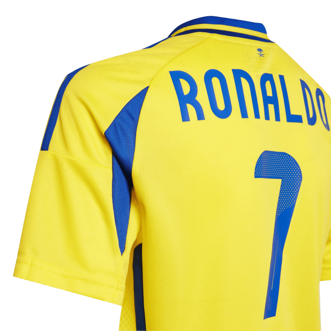 CAMISETA INFANTIL ADIDAS AL NASSR LOCAL 24/25 'RONALDO'