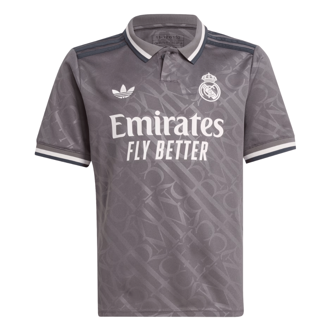 CAMISETA INFANTIL ADIDAS REAL MADRID TERCERA EQUIPACION 24/25