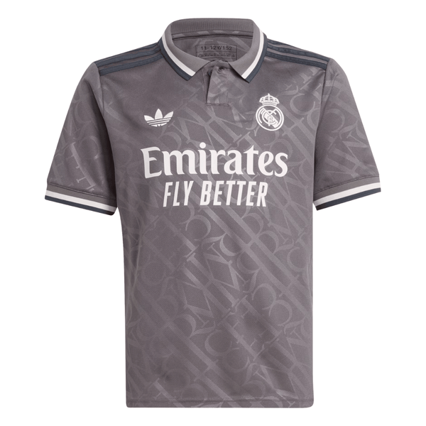 CAMISETA INFANTIL ADIDAS REAL MADRID TERCERA EQUIPACION 24/25