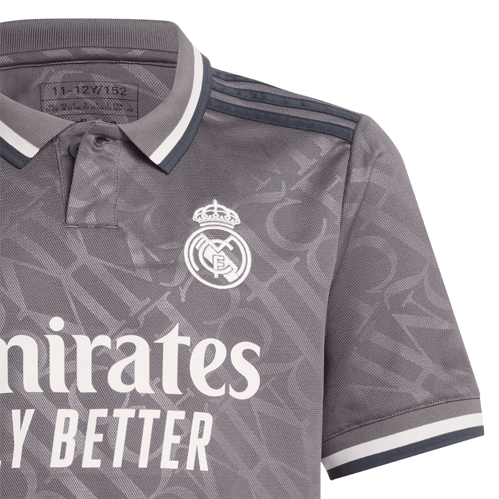 CAMISETA INFANTIL ADIDAS REAL MADRID TERCERA EQUIPACION 24/25