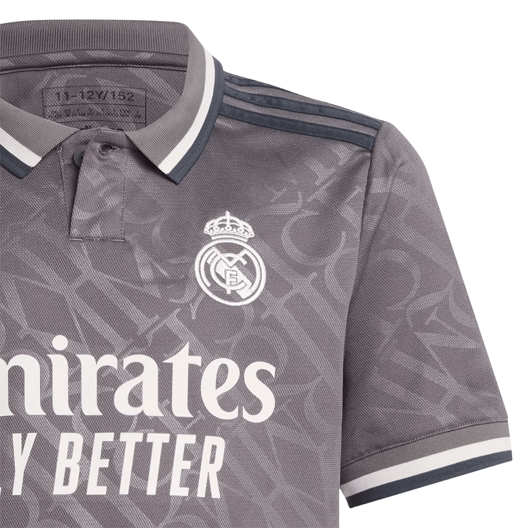 CAMISETA INFANTIL ADIDAS REAL MADRID TERCERA EQUIPACION 24/25