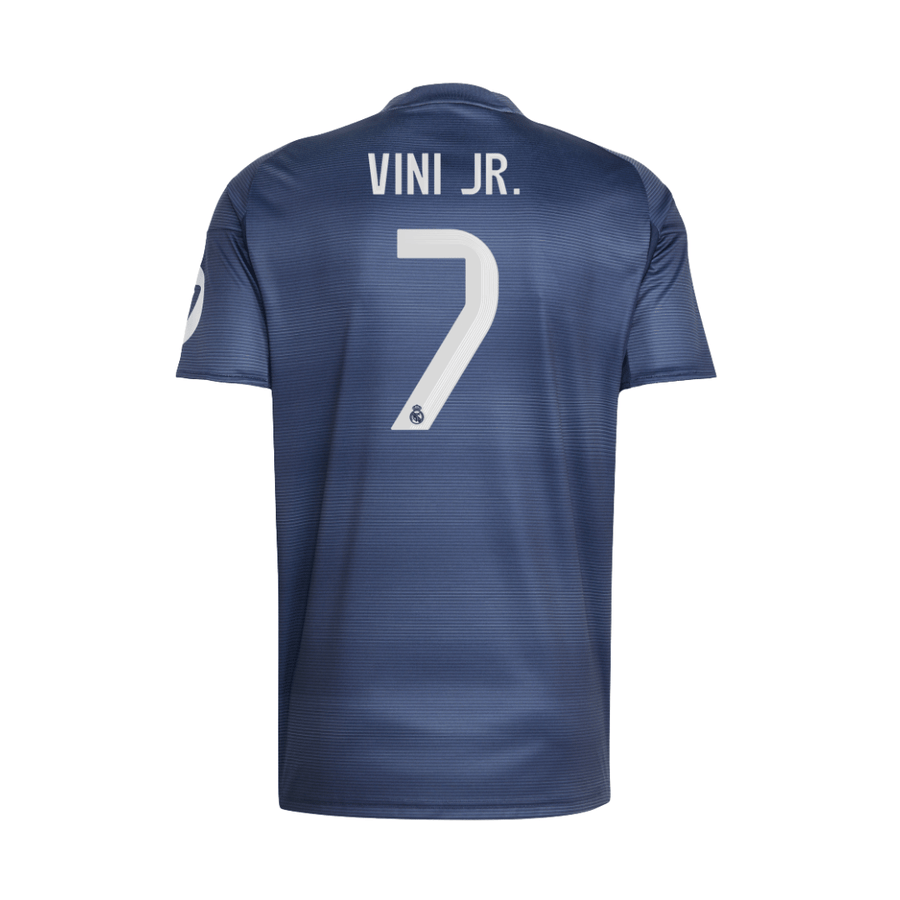 CAMISETA INFANTIL PERSONALIZADA ADIDAS REAL MADRID VISITANTE 25/26 VINI JR