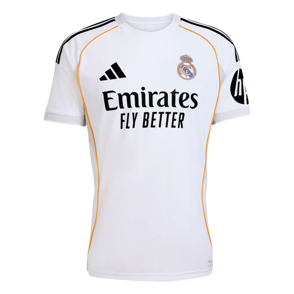 CAMISETA PERSONALIZADA ADIDAS REAL MADRID LOCAL 25/26 VINI JR
