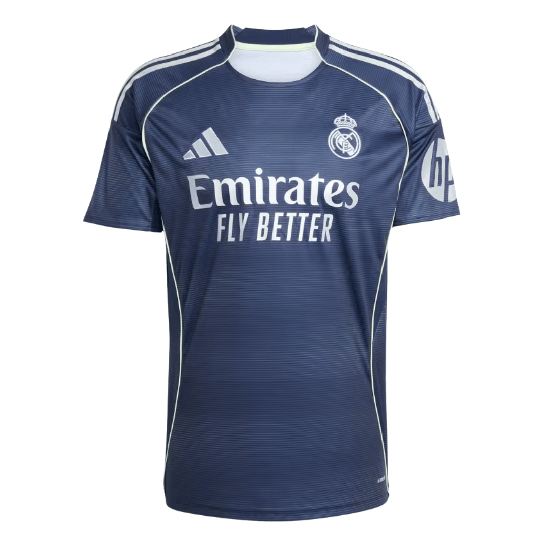 CAMISETA PERSONALIZADA ADIDAS REAL MADRID 25/26 MBAPPE VISITANTE