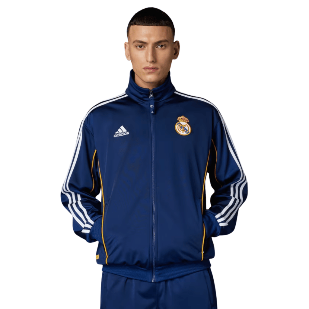 CHAQUETA ADIDAS REAL MADRID 99/00 RETRO 'AZUL' - JW1993