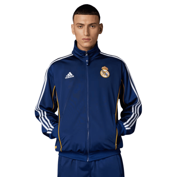 CHAQUETA ADIDAS REAL MADRID 99/00 RETRO 'AZUL' - JW1993