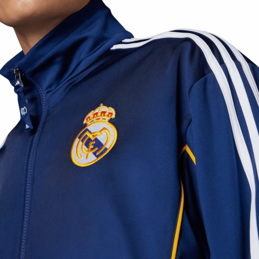 CHAQUETA ADIDAS REAL MADRID 99/00 RETRO 'AZUL' - JW1993