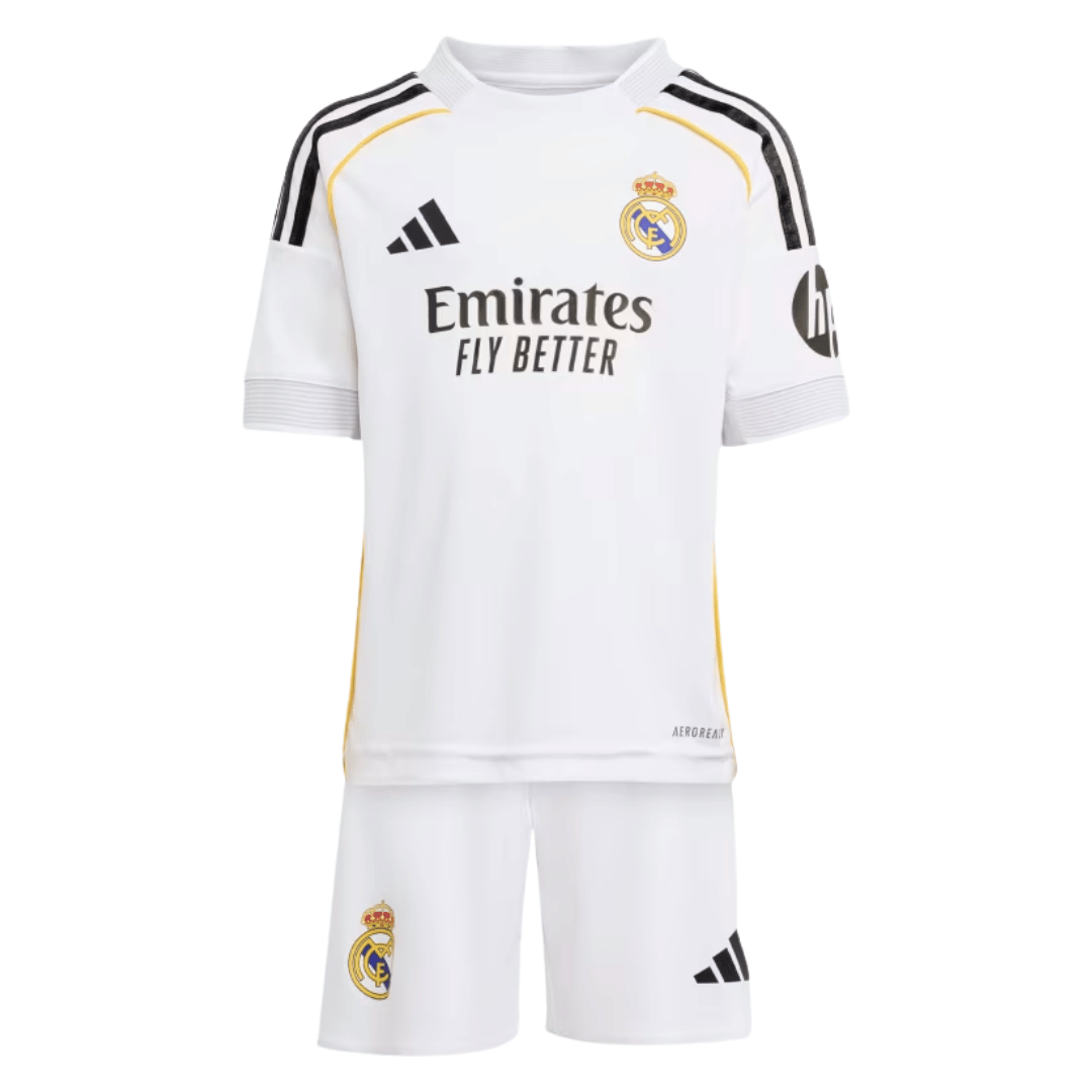 CONJUNTO ADIDAS INFANTIL REAL MADRID LOCAL 25/26 - JN8870