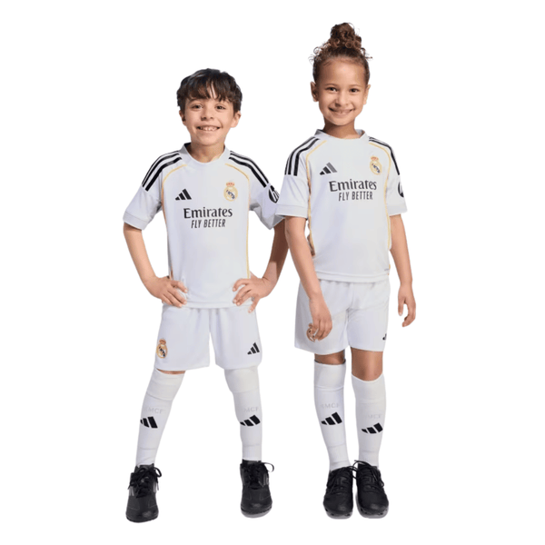 CONJUNTO ADIDAS INFANTIL REAL MADRID LOCAL 25/26 - JN8870