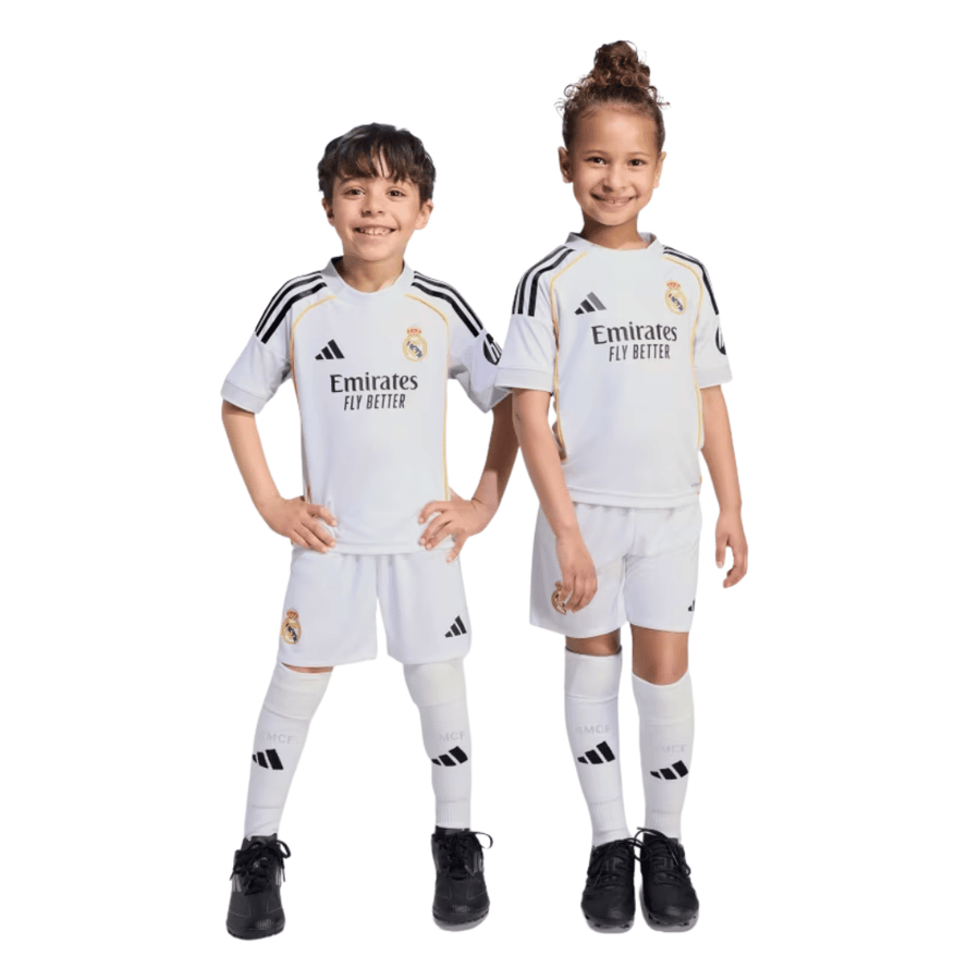 CONJUNTO ADIDAS INFANTIL REAL MADRID LOCAL 25/26 - JN8870