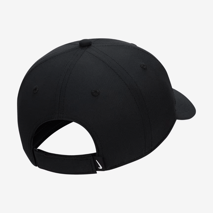 GORRA NIKE DF CLUB STRUCTURED SWOOSH NEGRO - FB5625010