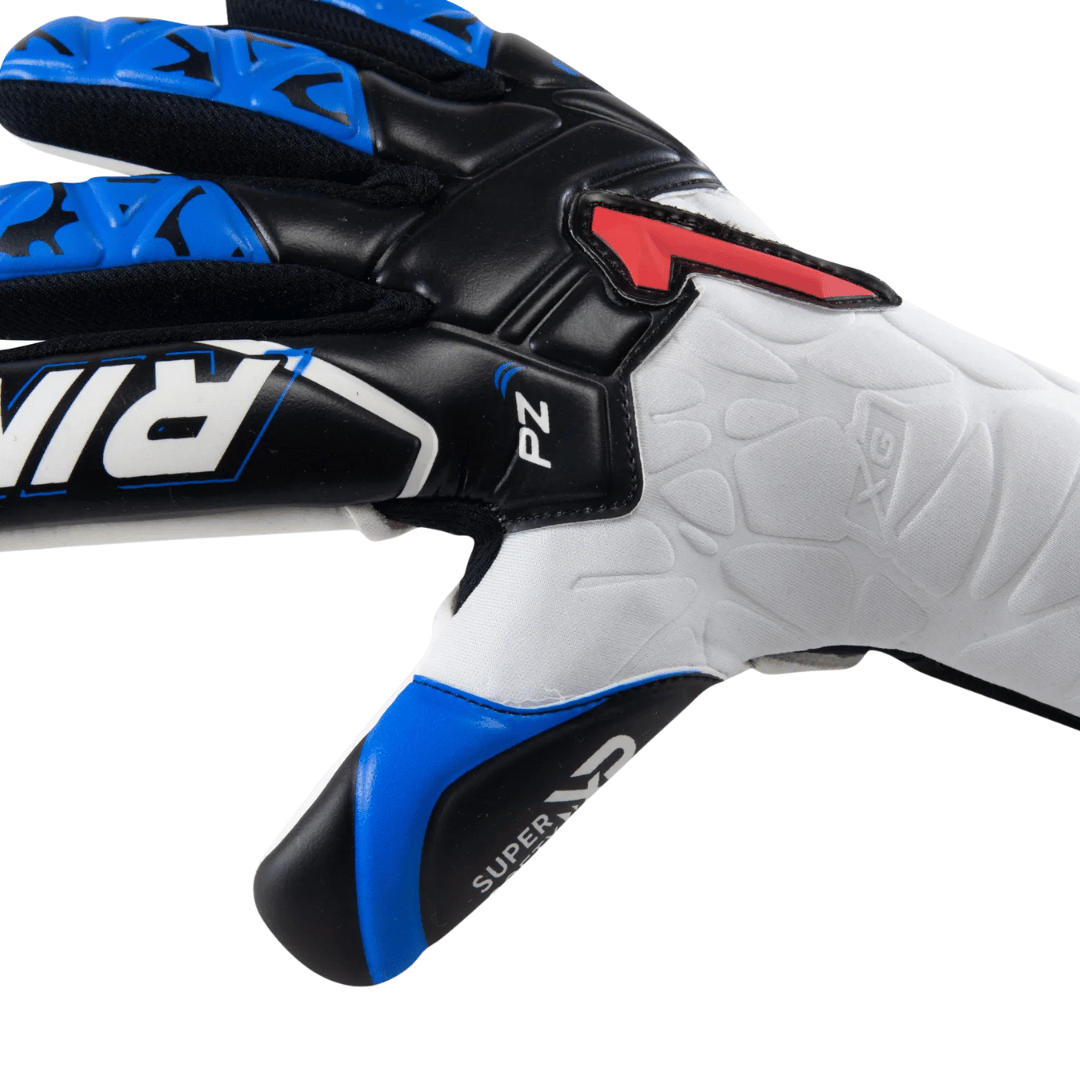GUANTES DE PORTERO RINAT XTREME GUARD DOMINIUS PRIME AD 'BLANCO/AZUL' - 1GPM4A3A50-193-222