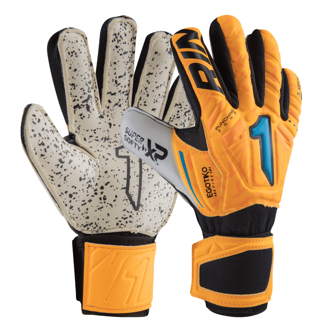 GUANTE DE PORTERO RINAT EGOTIKO VENGADOR SPINE PRIME AD 'NARANAJA/BLANCO' - 1GPM4A5A50-191-220