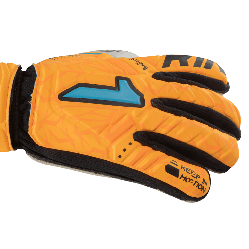 GUANTE DE PORTERO RINAT EGOTIKO VENGADOR SPINE PRIME AD 'NARANAJA/BLANCO' - 1GPM4A5A50-191-220