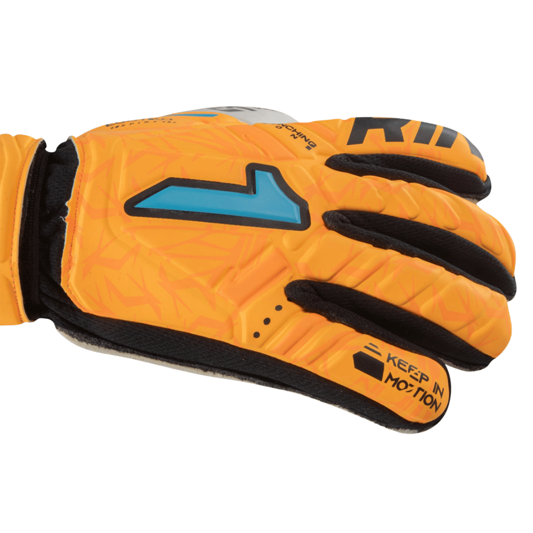 GUANTE DE PORTERO RINAT EGOTIKO VENGADOR SPINE PRIME AD 'NARANAJA/BLANCO' - 1GPM4A5A50-191-220