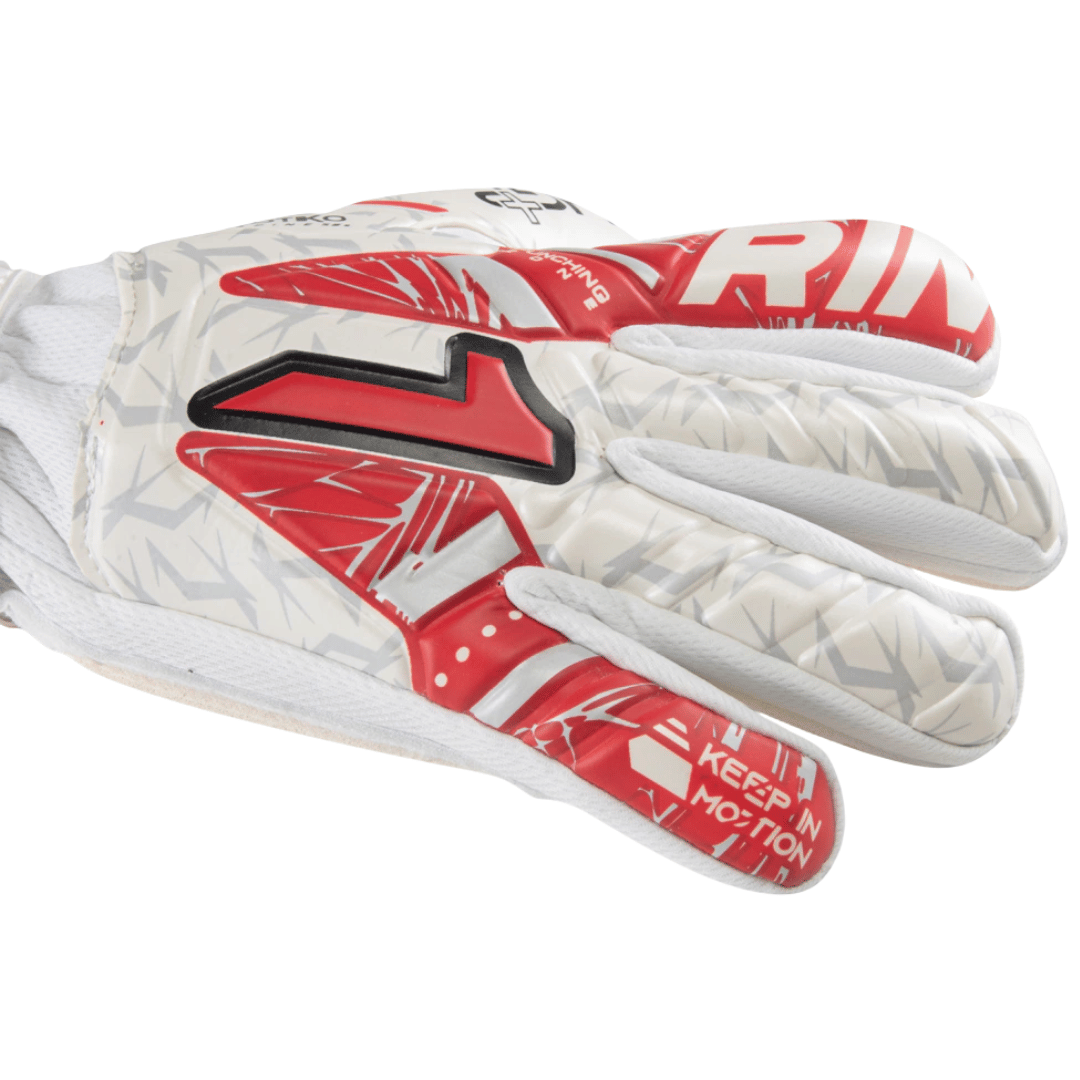GUANTE DE PORTERO RINAT EGOTIKO VENGADOR SPINE TURF AD 'BLANCO/ROJO' - 1GTS4A5A50-131-222