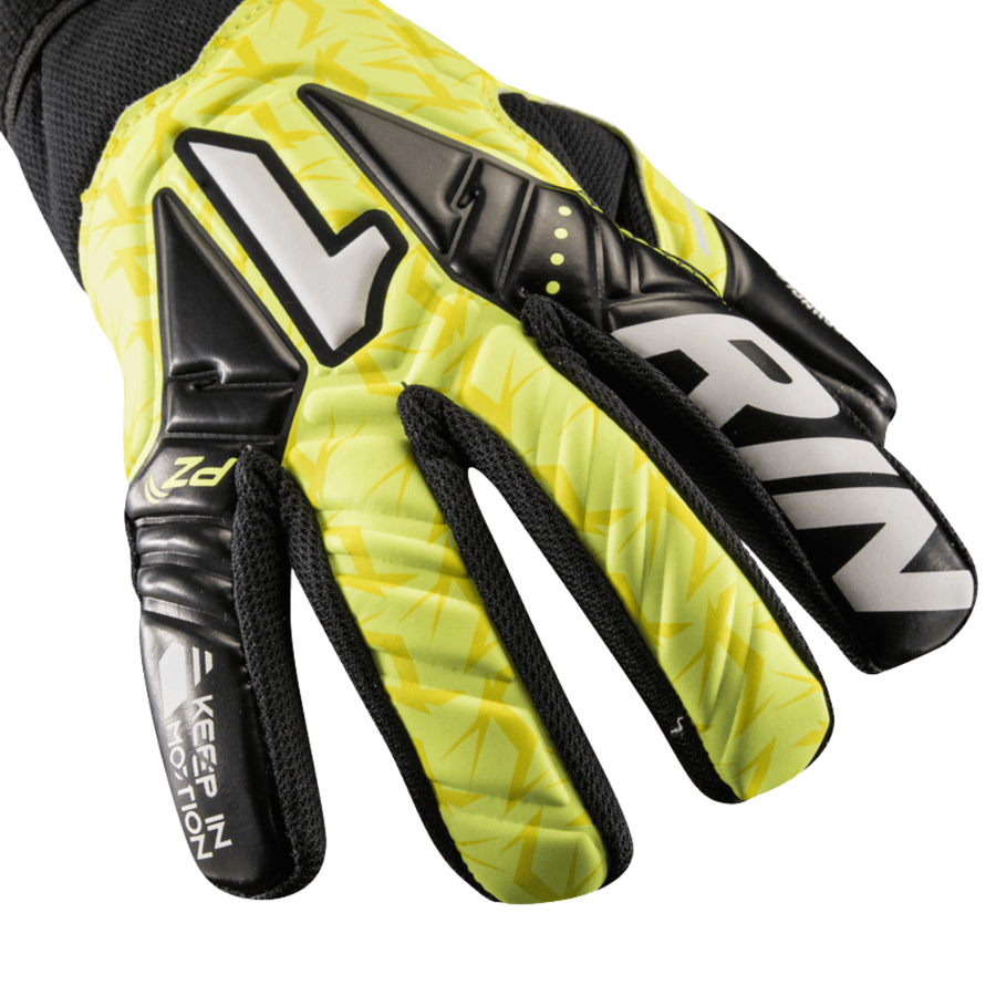 GUANTE DE PORTERO RINAT EGOTIKO VENGADOR TRAINING AD 'AMARILLO/NEGRO' - 1GTR4A5A50-150-219