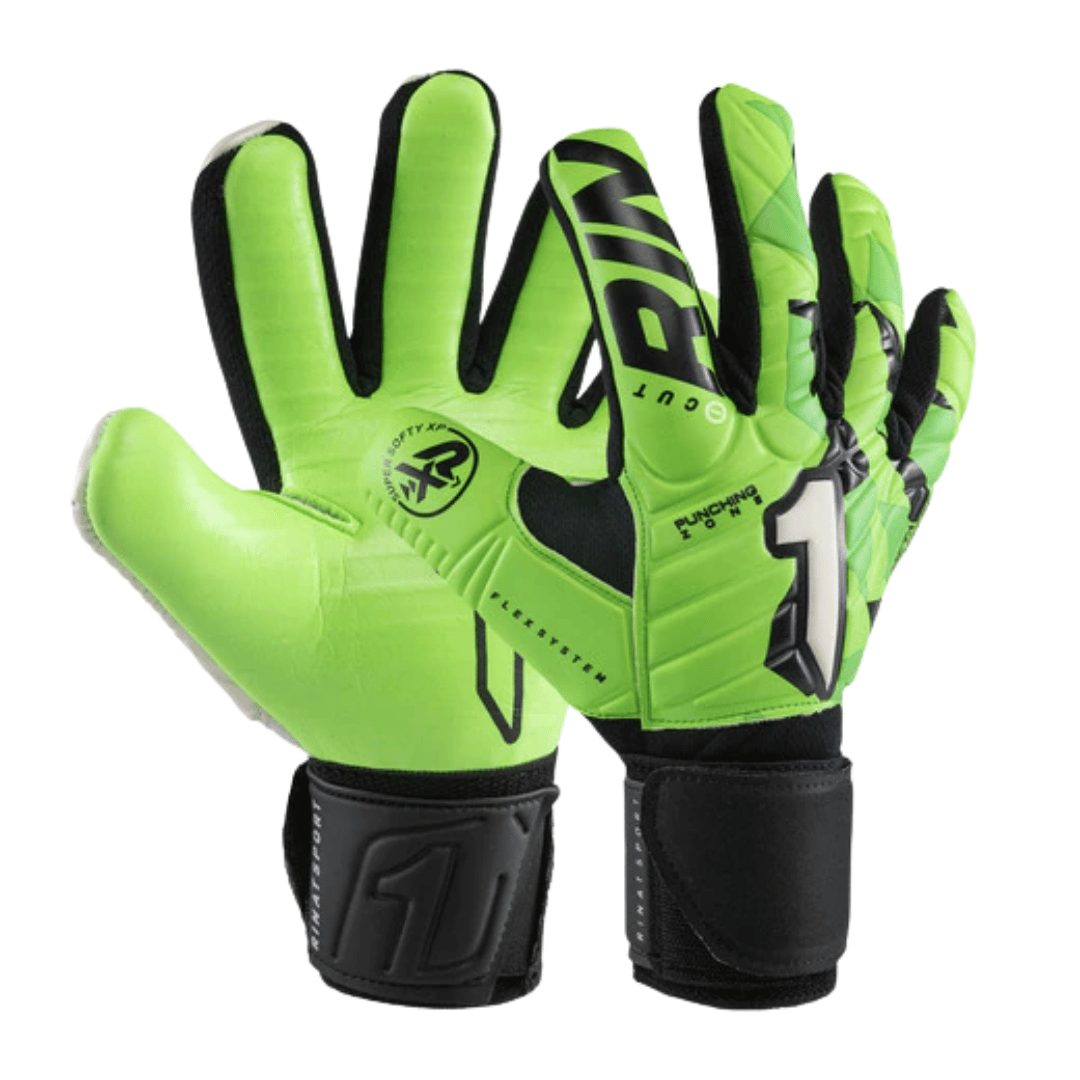 GUANTE DE PORTERO RINAT VORTEX PRIME SPINE AD 'VERDE/NEGRO' - 1GPS5A6A50-153-219