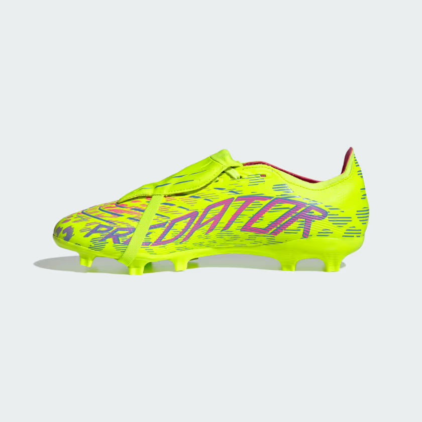 Guayos Predator League con lengüeta plegable para terreno firme/multiterreno