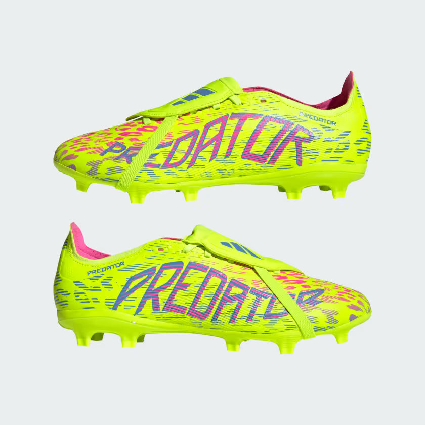 Guayos Predator League con lengüeta plegable para terreno firme/multiterreno