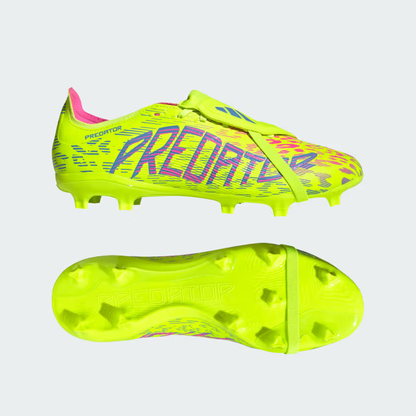 Guayos Predator League con lengüeta plegable para terreno firme/multiterreno