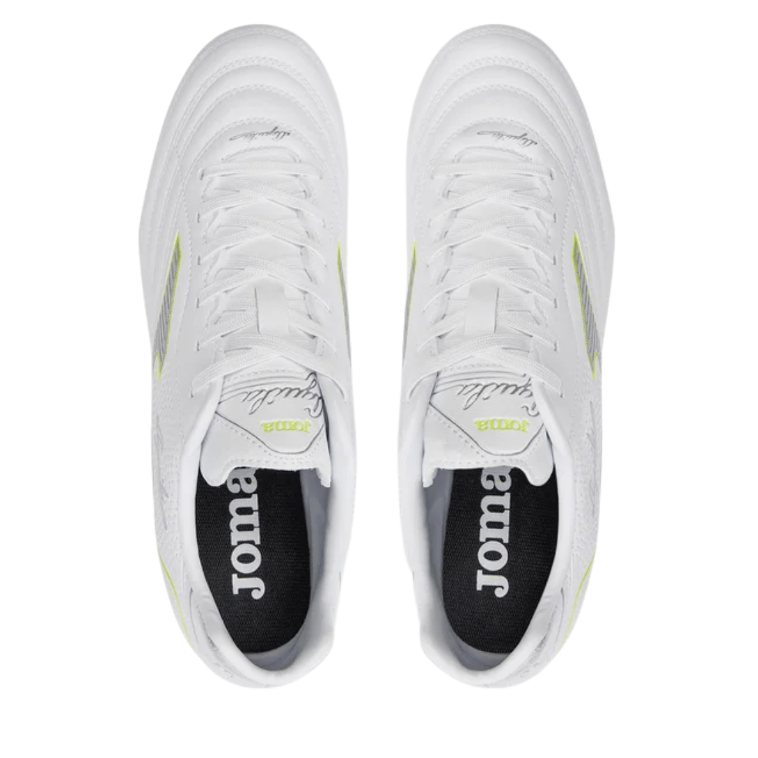 JOMA AGUILA FG 'BLANCO/AMARILLO/TURQUESA' - AGUIS2402FG