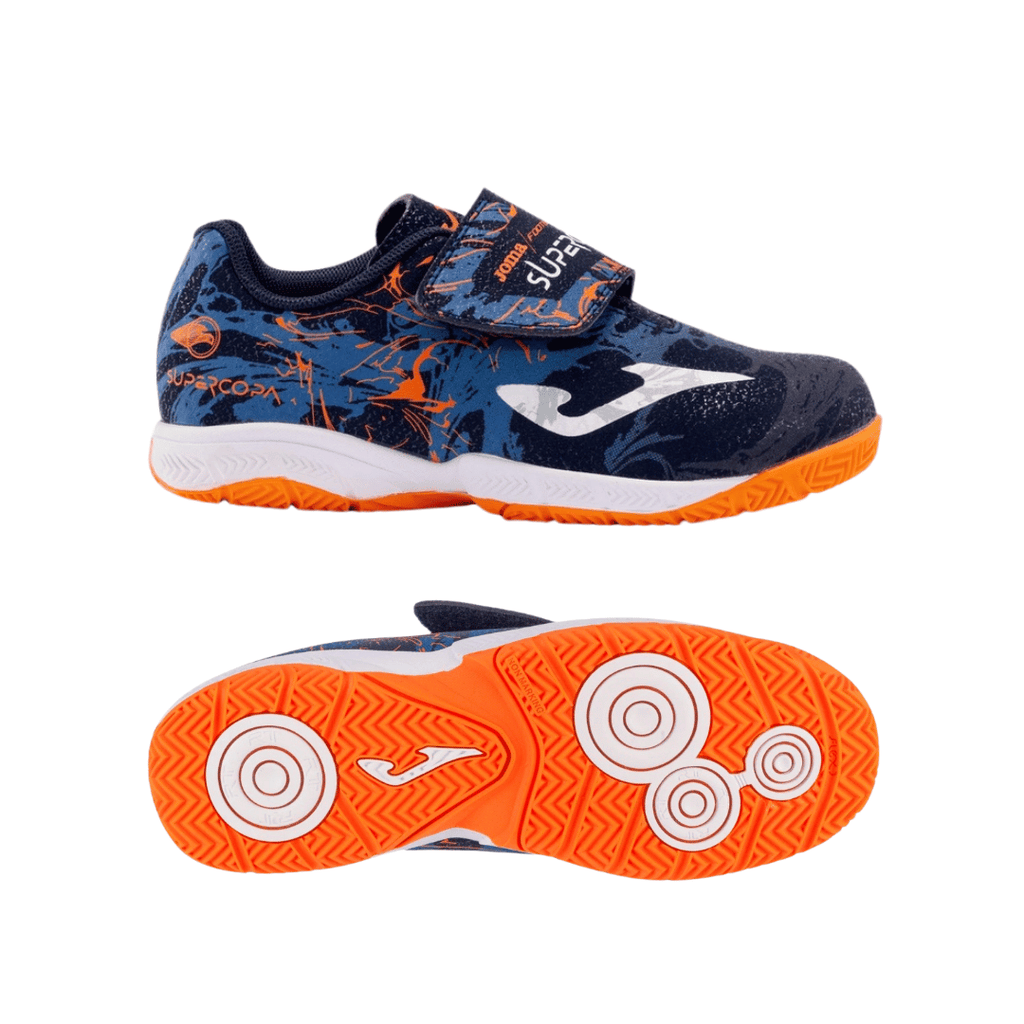 JOMA INFANTIL SUPERCOPA IN 'MARINO/NARANAJA/ROYAL' - SCJW2403INV