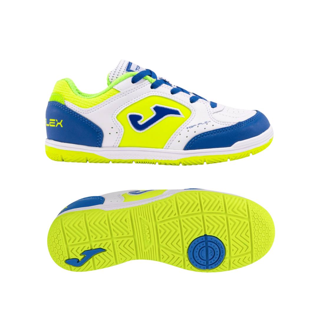 JOMA INFANTIL TOPFLEX IN 'BLANCO/AMARILLO/ROYAL' - TPJW2402IN