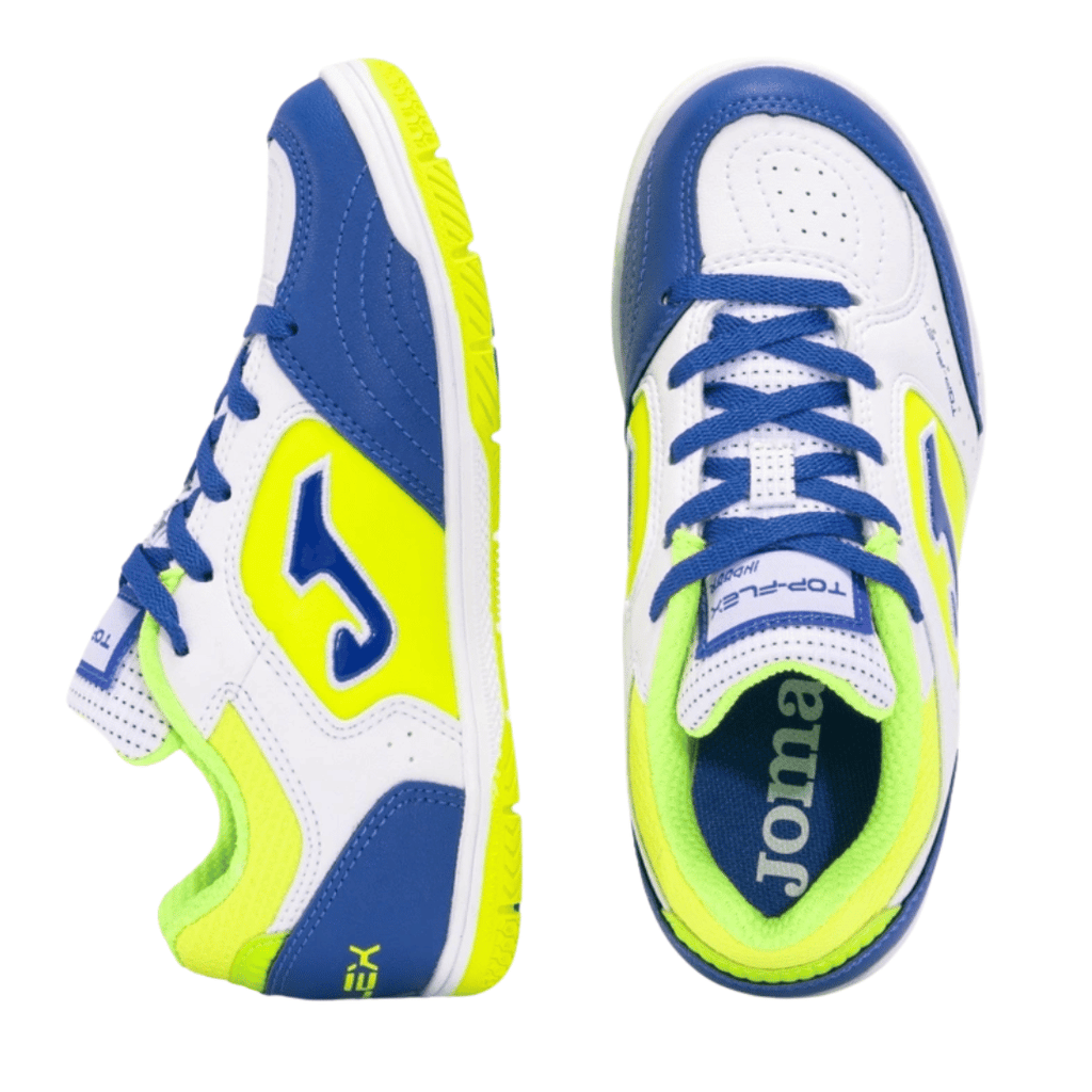 JOMA INFANTIL TOPFLEX IN 'BLANCO/AMARILLO/ROYAL' - TPJW2402IN