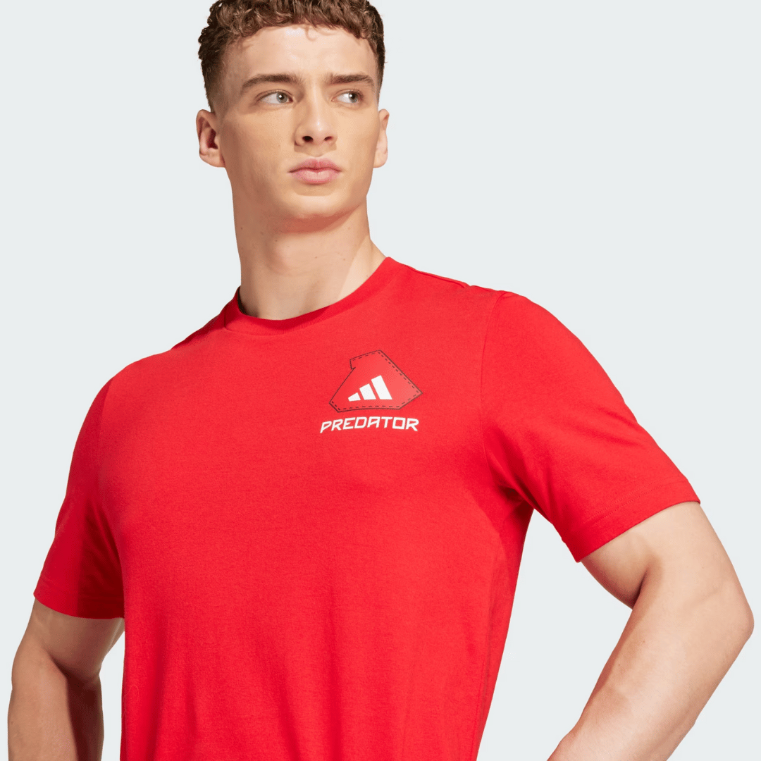 PLAYERA ADIDAS PREDATOR HISTORY 'ROJA' - JD8218