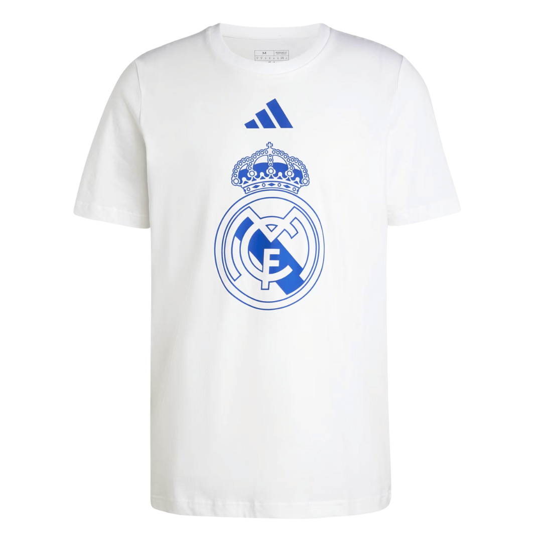 PLAYERA ADIDAS REAL MADRID DNA GRAPHIC 'BLANCA' - IM7470