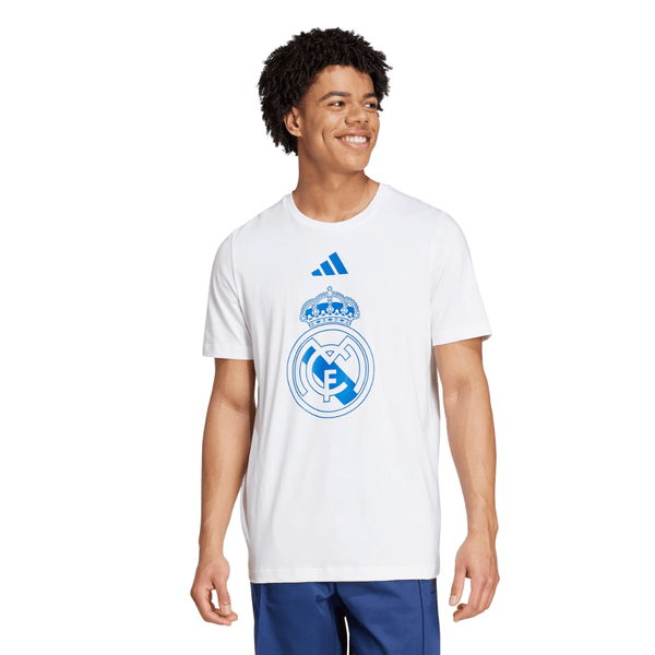 PLAYERA ADIDAS REAL MADRID DNA GRAPHIC 'BLANCA' - IM7470