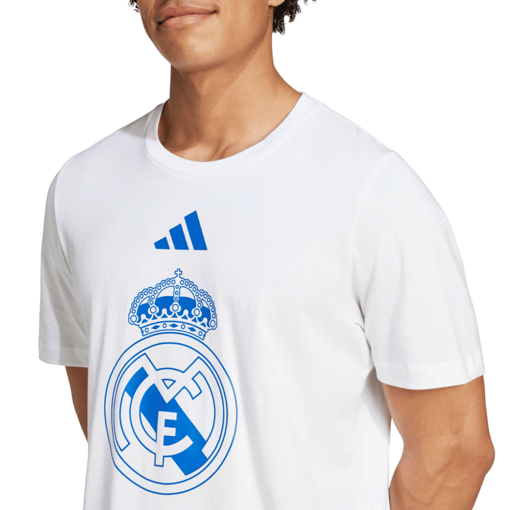 PLAYERA ADIDAS REAL MADRID DNA GRAPHIC 'BLANCA' - IM7470